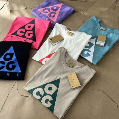 Лонгслив ACG Logo Inside Triangle Front "Pink" фото № 2