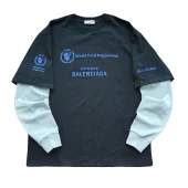 Лонгслив Balenciaga Imitation Of Sweatshirts "Black"