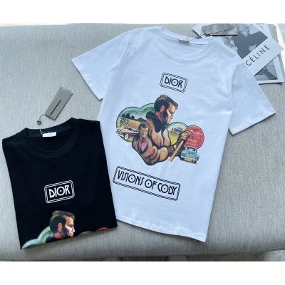 Футболка Christian Dior Visions of Cody "White" фото № 6