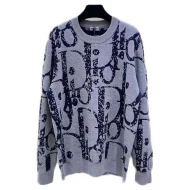 Лонгслив Christian Dior Frayed Print Dark Logos "Purple"