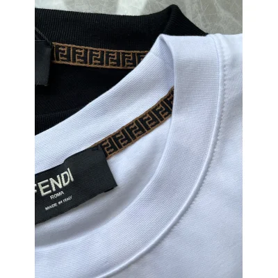 Футболка Fendi People "White" фото № 2