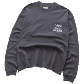 Лонгслив Gallery Dept With Text Logo And Pocket "Gray"