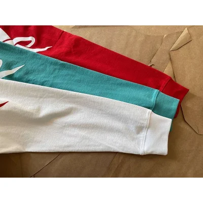 Лонгслив Kith Big Inscription Coca Cola And Front Pocket "Green" фото № 4