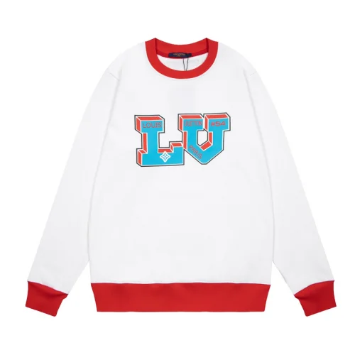 Лонгслив Louis Vuitton Capital Letters Of The Brand "White"