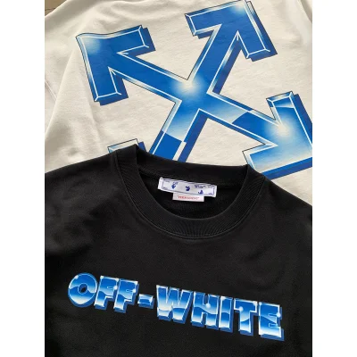 Лонгслив Off White Logo Pointers "Black" фото № 5