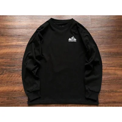 Лонгслив Patagonia Mountain Landscape Inside Circle "Black" фото № 2