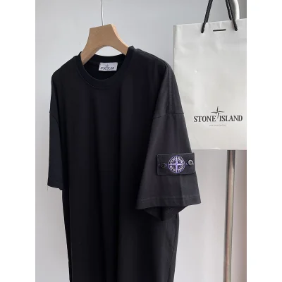 Футболка Stone Island Casual "Black" фото № 3