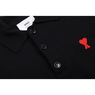 Поло Amiri With Long Sleeves "Black" фото № 3