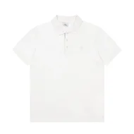 Поло Burberry Small Round Monogram Logo "White"