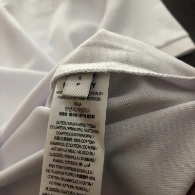 Поло Burberry With A Logo Stamp "White" фото № 5 Поло Burberry With A Logo Stamp "White" фото № 5