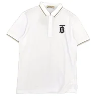 Поло Burberry With Logo - Classic "White"