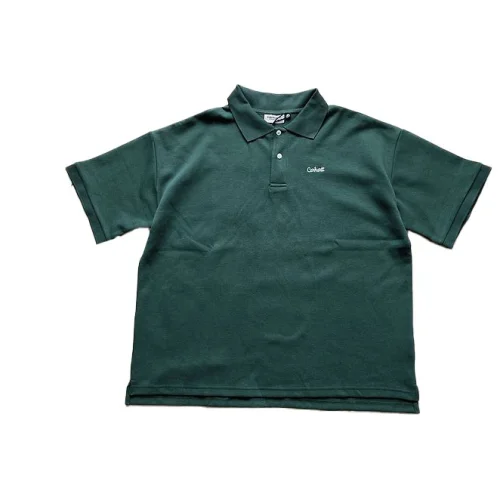 Поло Carhartt With White Text Logo "Green"