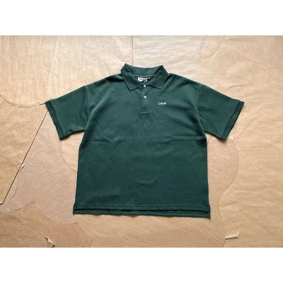 Поло Carhartt With White Text Logo "Green" фото № 3 Поло Carhartt With White Text Logo "Green" фото № 3