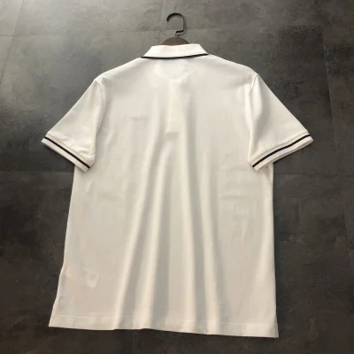 Поло Celine Embroidered Logo "White" фото № 2