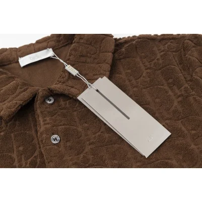 Поло Christian Dior Terry Style "Brown" фото № 5