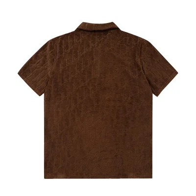 Поло Christian Dior Terry Style "Brown" фото № 7