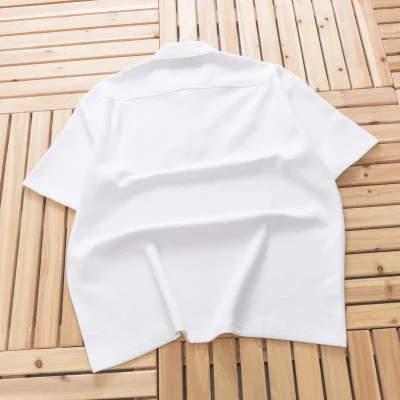 Поло Chrome Hearts Casual Knitted Short Sleeves "White" фото № 2