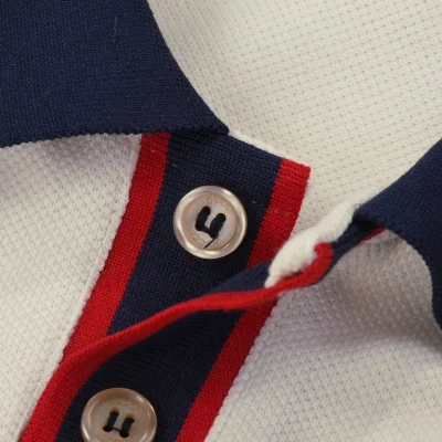 Поло Gucci In An Interesting Design With A Logo "Cream" фото № 2
