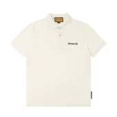 Поло Gucci X Balenciaga Regular With Logo "Cream"