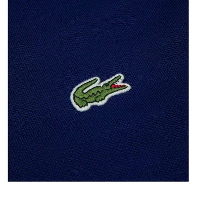 Футболка Lacoste Embroider Logos "Navy Blue" фото № 3