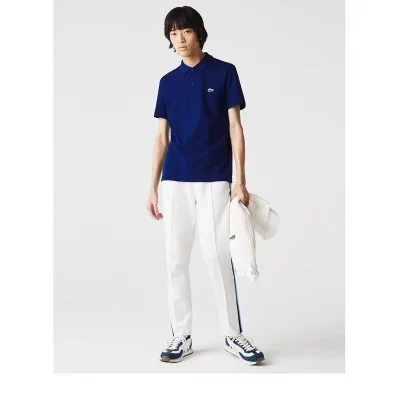 Футболка Lacoste Embroider Logos "Navy Blue" фото № 6