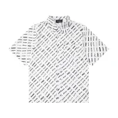 Рубашка Balenciaga Inscription In Different Languages "White"