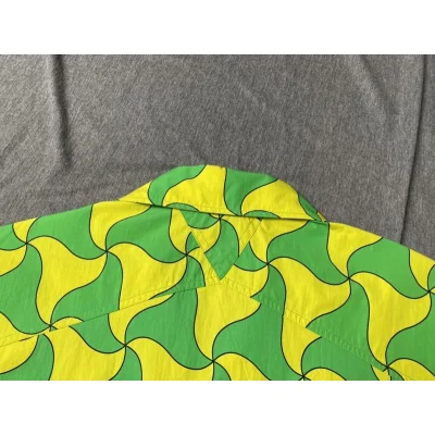 Рубашка Bottega Veneta Crows Feet "Green" фото № 8