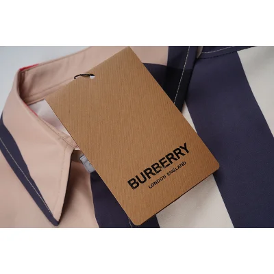 Рубашка Burberry Stripes "Beige" фото № 4