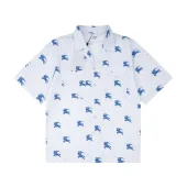 Рубашка Burberry With Print Of Rider On Horse "White"