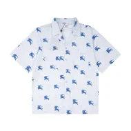 Рубашка Burberry With Print Of Rider On Horse "White"