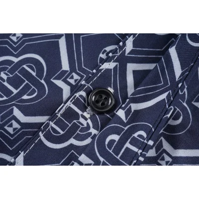 Рубашка Casablanca White Diamond Pattern "Blue" фото № 5 Рубашка Casablanca White Diamond Pattern "Blue" фото № 5