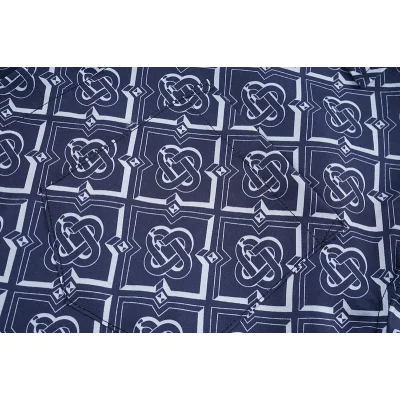 Рубашка Casablanca White Diamond Pattern "Blue" фото № 4 Рубашка Casablanca White Diamond Pattern "Blue" фото № 4