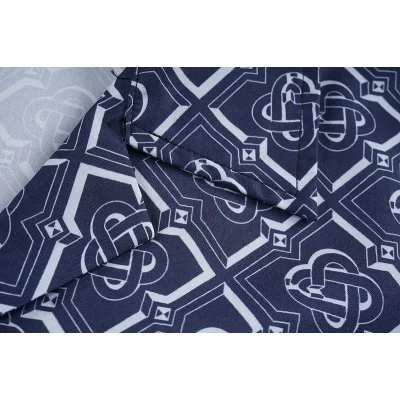 Рубашка Casablanca White Diamond Pattern "Blue" фото № 3 Рубашка Casablanca White Diamond Pattern "Blue" фото № 3