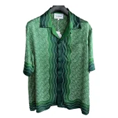 Рубашка Casablanca Wavy Emerald "Green"