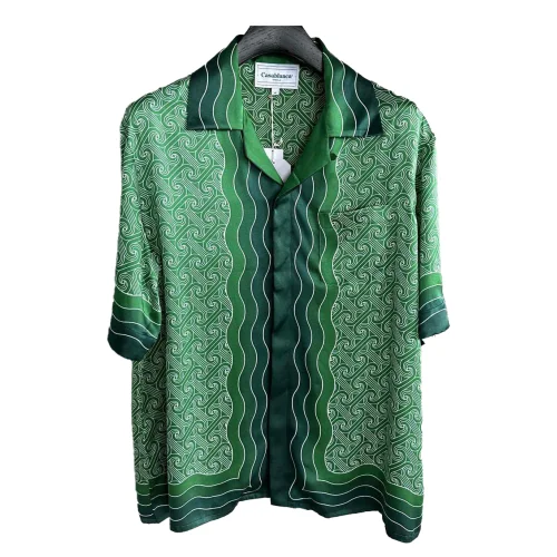 Рубашка Casablanca Wavy Emerald "Green"