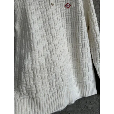 Рубашка Casablanca Buttons Pearles Frontside Print Small Red Romb "Beige" фото № 2