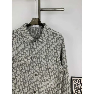 Джинсовая рубашка Christian Dior Monogram "Beige" фото № 3 Джинсовая рубашка Christian Dior Monogram "Beige" фото № 3