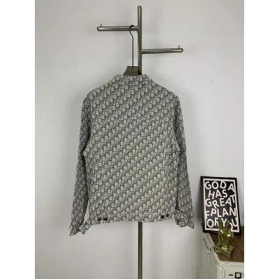 Джинсовая рубашка Christian Dior Monogram "Beige" фото № 9 Джинсовая рубашка Christian Dior Monogram "Beige" фото № 9