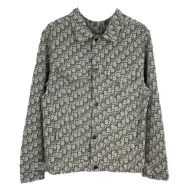 Джинсовая рубашка Christian Dior Monogram "Beige"