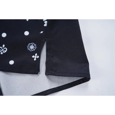 Рубашка Dolce Gabbana One Sleeve Decorated "Black" фото № 7