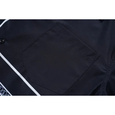 Рубашка Dolce Gabbana One Sleeve Decorated "Black" фото № 5