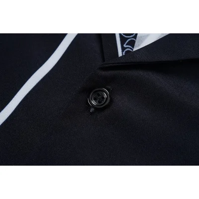 Рубашка Dolce Gabbana One Sleeve Decorated "Black" фото № 4