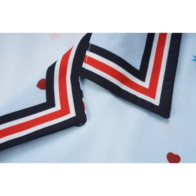 Рубашка Gucci Stripes Decoration On Edges "Blue" фото № 5