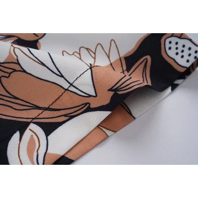 Рубашка Gucci Water Lilies Print "Black" фото № 5