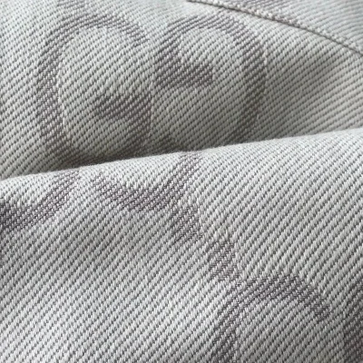 Рубашка Gucci With Branded Print "Cream/Gray" фото № 7