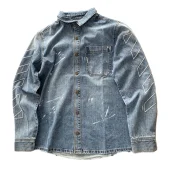 Джинсовая Рубашка Off White Jean Jacket "Blue"