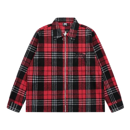 Рубашка Revenge Plaid Shirt "Red and Black"