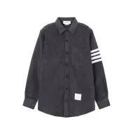 Рубашка Thom Browne On Rivets "Gray"