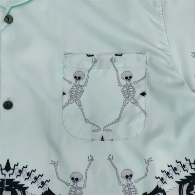 Рубашка Wacko Maria Spider "Blue" фото № 5