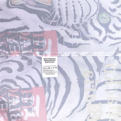 Рубашка Wacko Maria Animalism "White" фото № 2